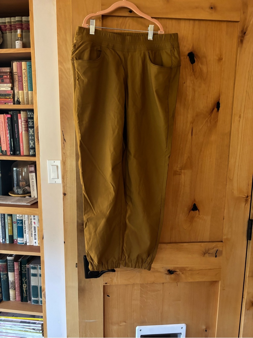 Prana Women's Halle E-waist Jogger II in antique bronze